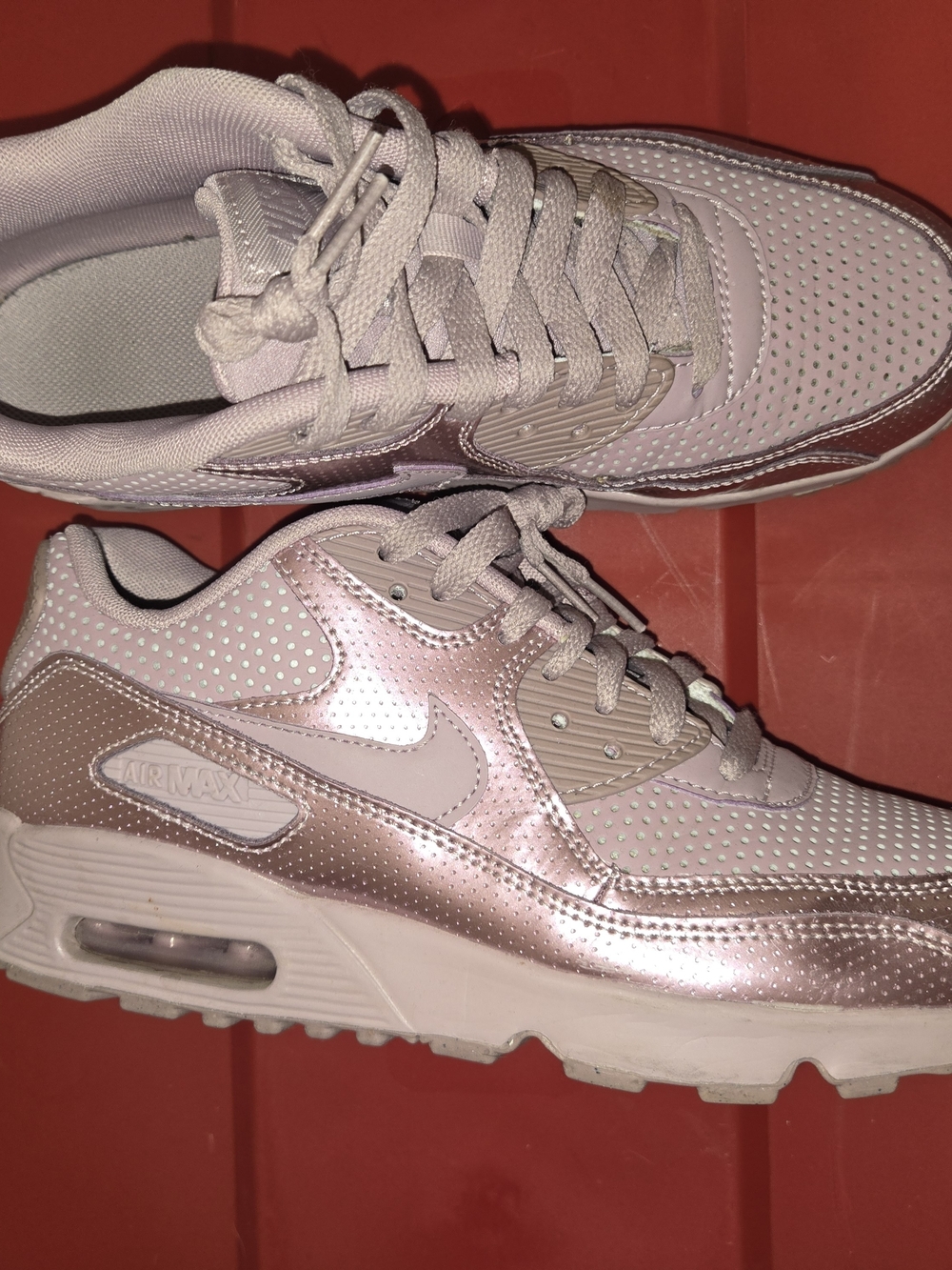 Nike Women’s Air Max Sneakers - Light Pink Rose Metallic